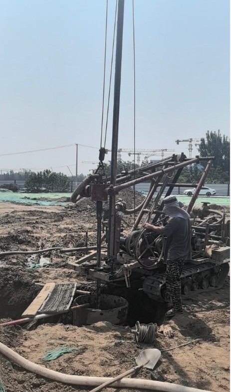 张家口康保县工地打井